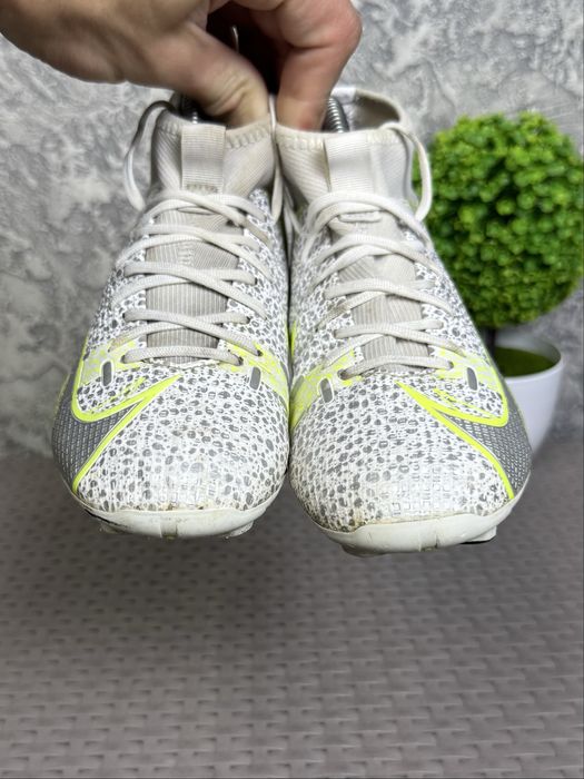 Nike Mercurial бутсы копы сороконожки 34 размер детские футбольные серые