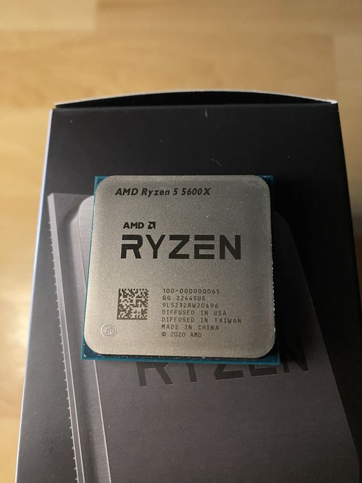 AMD Ryzen 5 5600X — 6/12, коробка