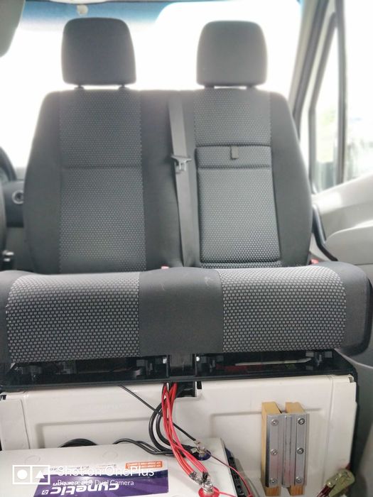 Bases Giratórias p/ bancos Sprinter & VW Crafter 2006-17 & 18-2024