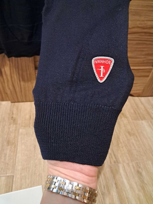 Super sweter wełniany Ivanhoe 100% wełna merino/merynos, L/XL