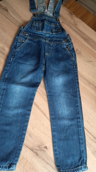 Spodnie ogrodniczki  ZARA Kids 104cm