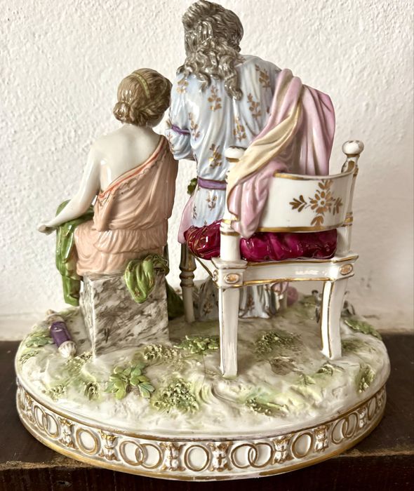 Estatueta em porcelana - Meissen