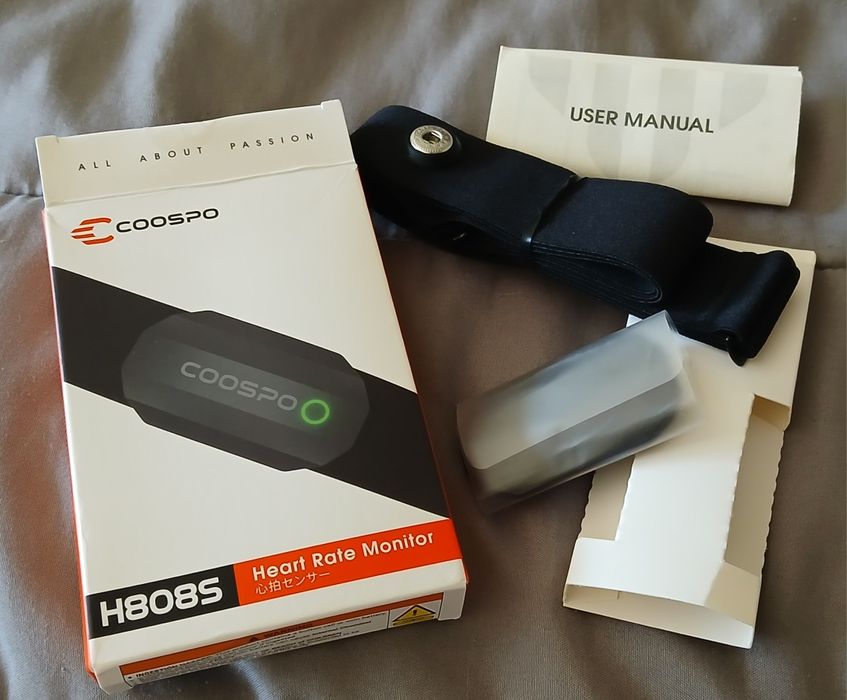 Banda cardíaca ant+ e Bluetooth