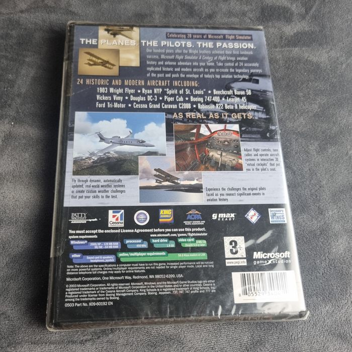Microsoft Flight Simulator 2004 PC Nowa Folia