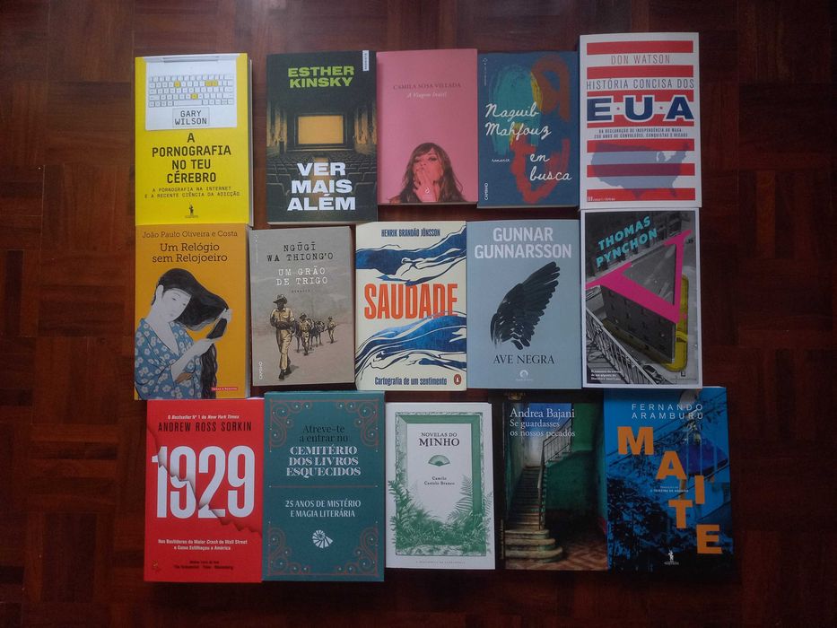 Lote de 90 livros