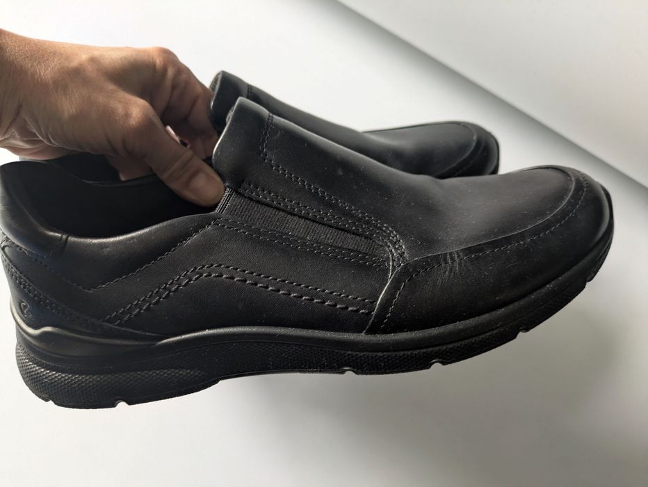 Ecco Irving Czarne Buty damskie skóra naturalna 39 nowe