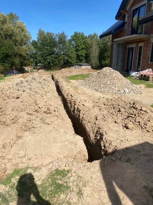 Usługi minikoparką