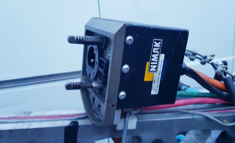 Zgrzewarka punktowa NIMAK w pełni sprawna przewody miedź 330mm