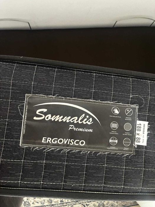 Cama Box + Colchão ortopédico