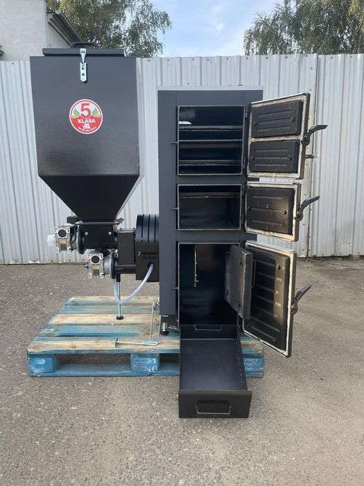 Kocioły CO  Piece   Wielopaliwowe 5Klas Ecodesign. Pelet Ekogroszek 10KW
