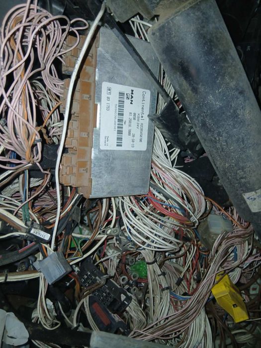 MAN TGS кабина запчасти на разбор