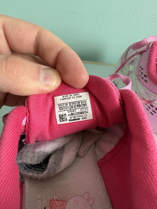 Продам кросівки дитячі Peppa Pig Reebok