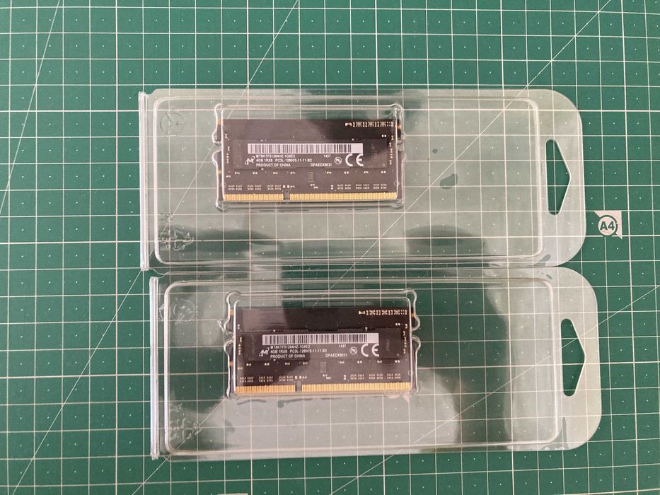 RAM 2x4gb (8gb) Macbook iMac ddr3 SODIMM | Micron64354228995969120