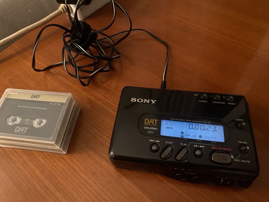 Sony TC-200 DAT gravador 90’s