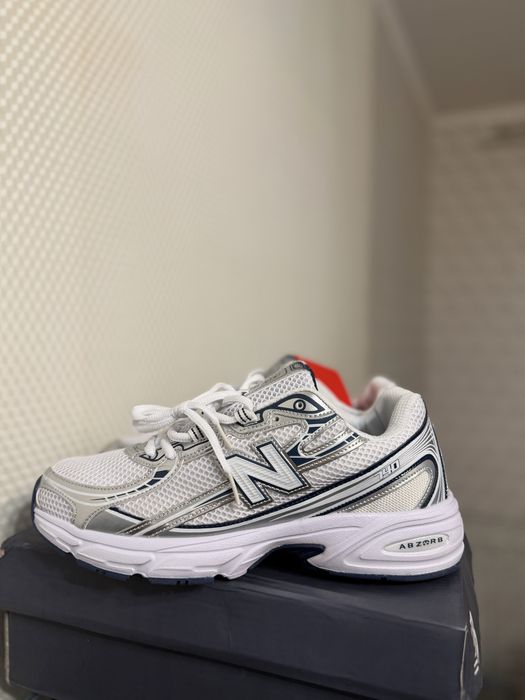 чоловічі/спортивні кросівки New Balance 740 Silver/Mettalic/Blue 43 / 26.5 см