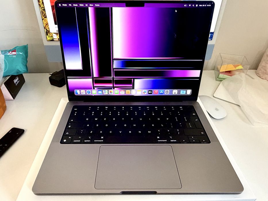 Macbook Pro 14 M1 16/512gb Stan Idealny Bateria 92%