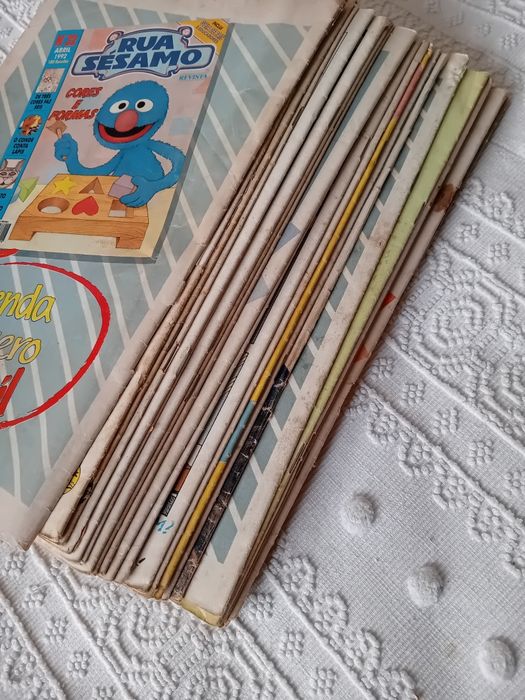 Revista vintage Tartarugas Ninja