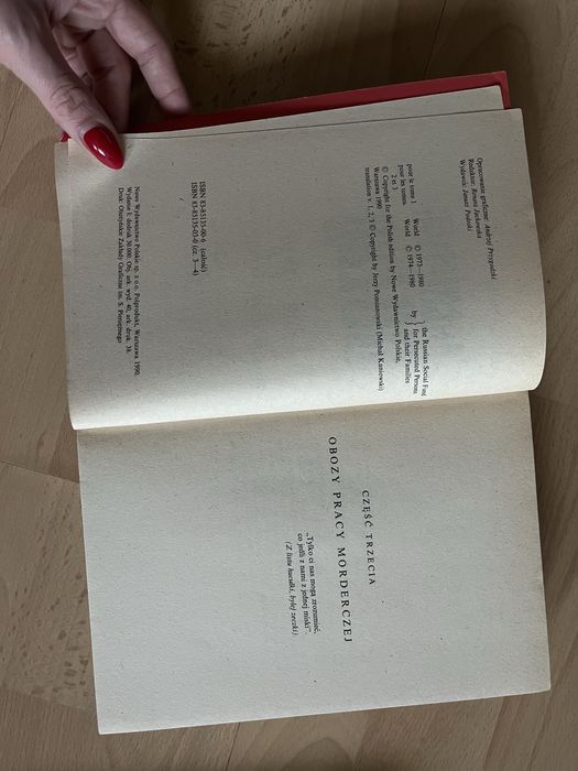 Archipelag GUŁag – Aleksander Sołżenicyn | Komplet 3 tomów | 1990