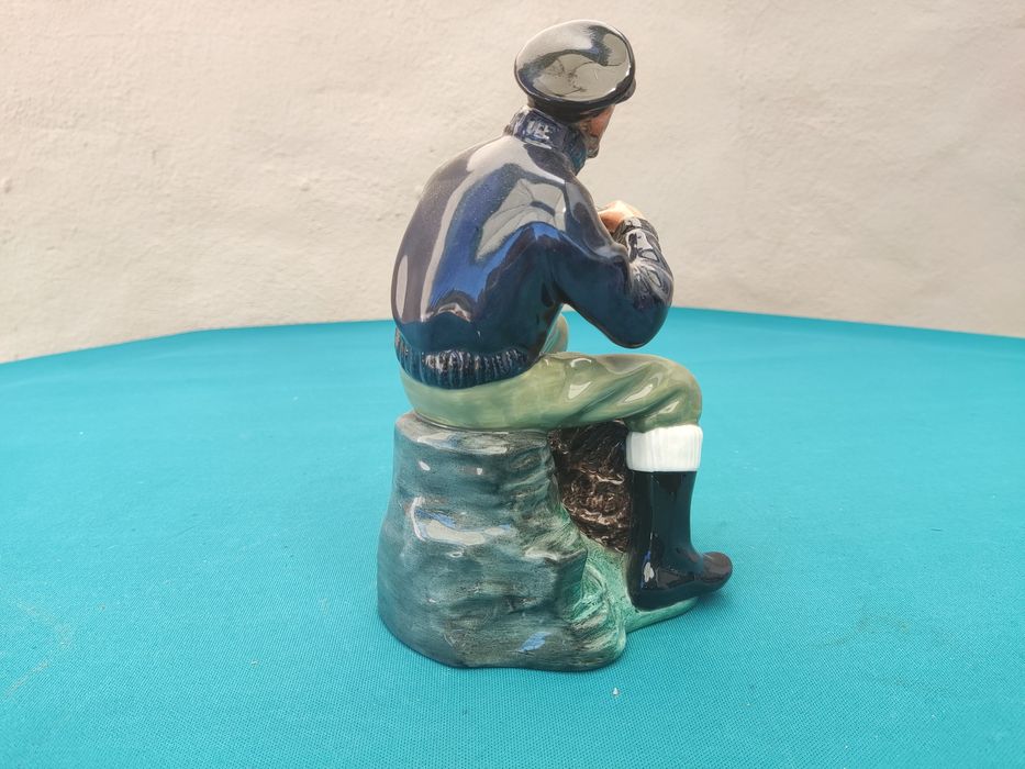 Royal Doulton "The Lobster Man" figura vintage (1963) arte Mary Nicoll