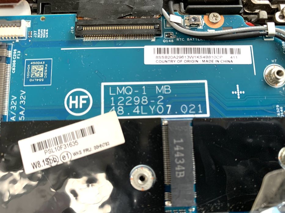 Lenovo X1 carbon Gen2 батарея, кулер, розборка запчастини