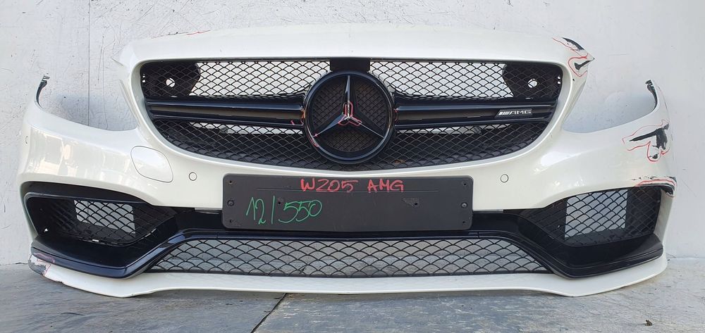 mercedes c w205 205 63amg zderzak przedni przód