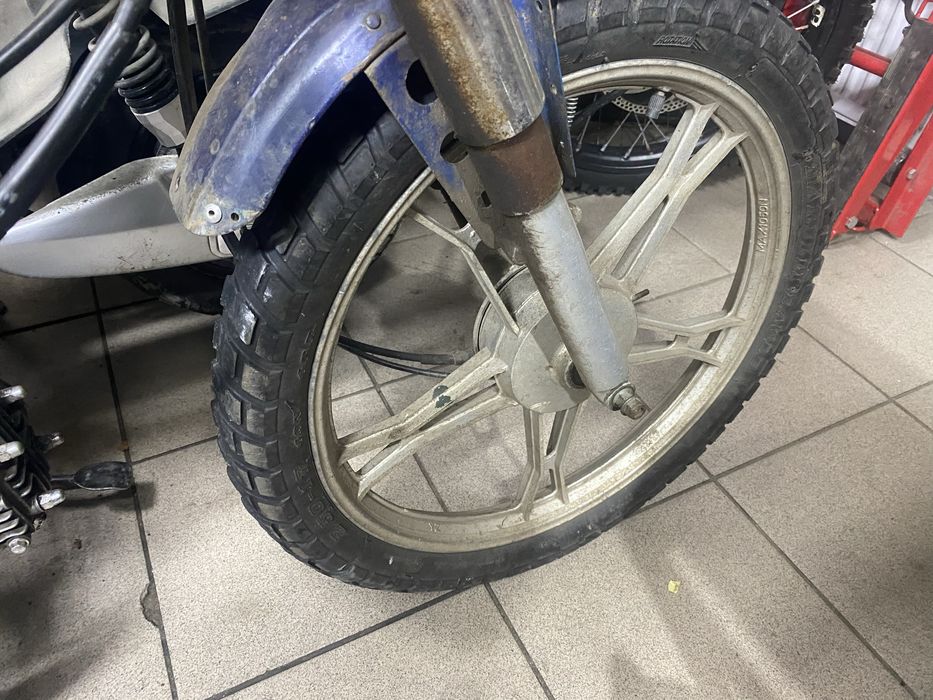 Колесо с резиной, Delta Alpha  колесо заднее, переднее диск, Альфа