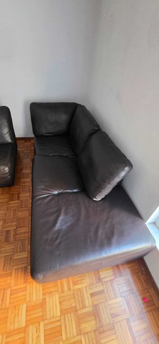 Sofa de pele para venda, telheiras