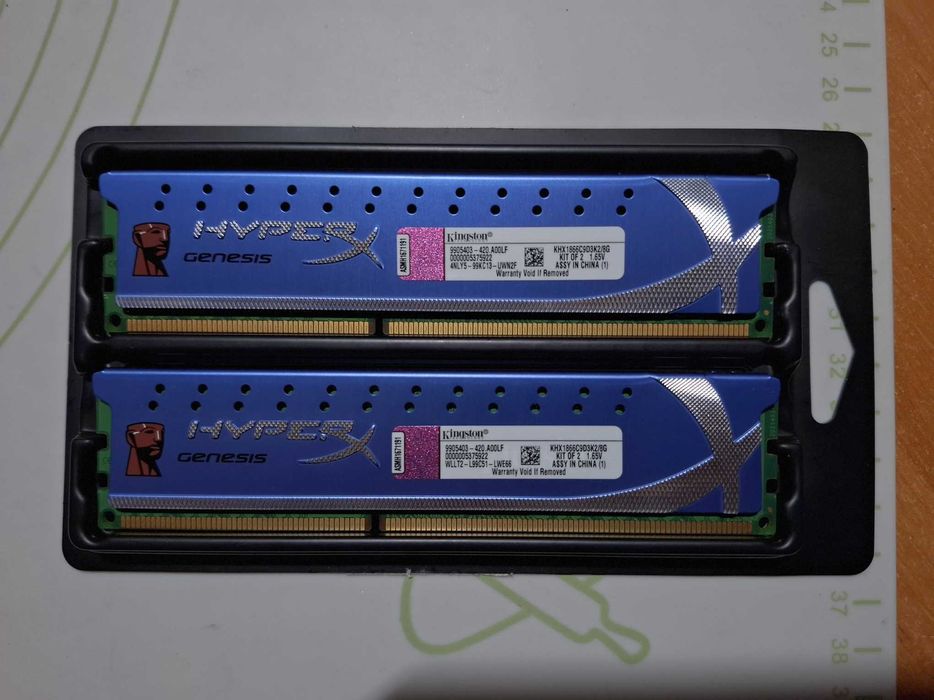 DDR3 2x4Gb 1866MHz Kingston Hyper X (KHX1866C9D3K2/8Gb)