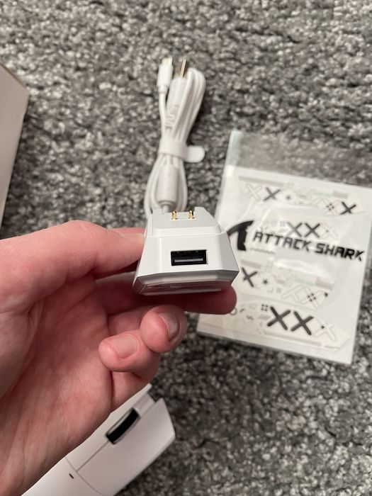 Ігрова мишка Attack Shark X11 | Бездротова + RGB док-станція