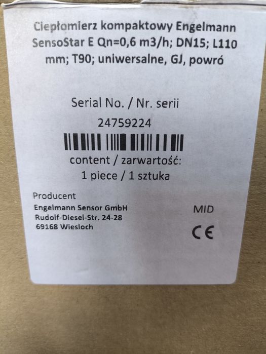 Licznik ciepła, sprawny używany