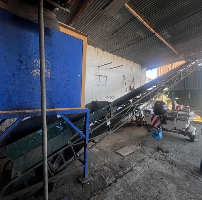 Tegão receção azeitona + tapete 15 metros