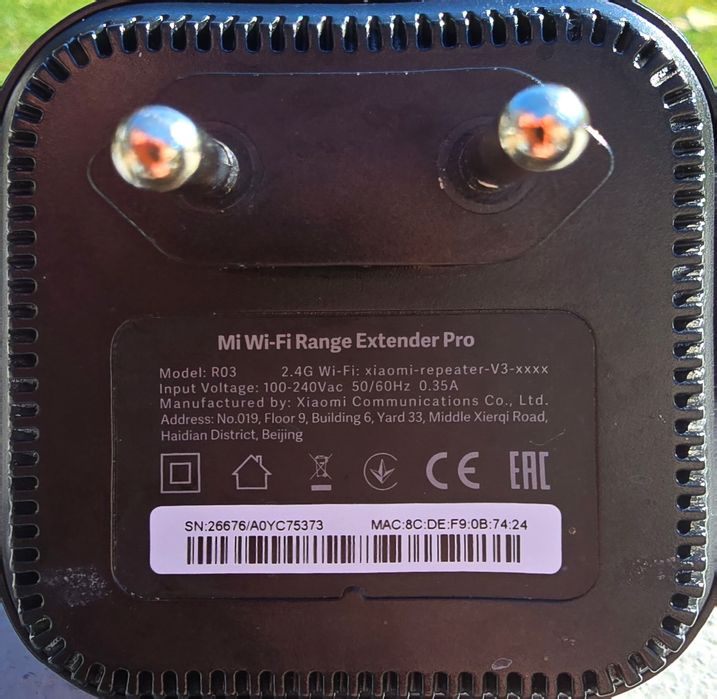 Xiaomi Mi Wi-Fi Range Extender Pro – Amplificador de Sinal Wi-Fi