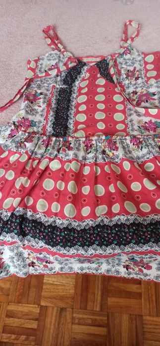 Vestido Padrao -M-100%algodao