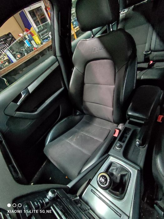 Bancos S Line Audi A3 8Pa em pele e tecido