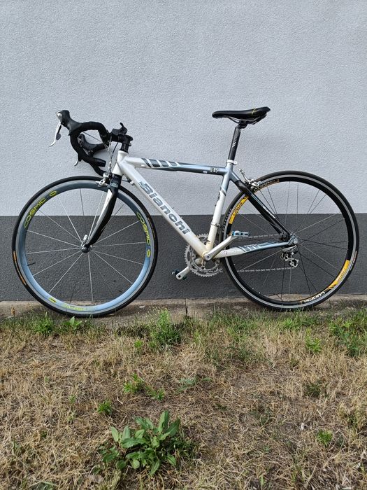 Rower szosowy Bianchi 1885 Alu Carbon  Cosmoc Linus Mavic Shimano
