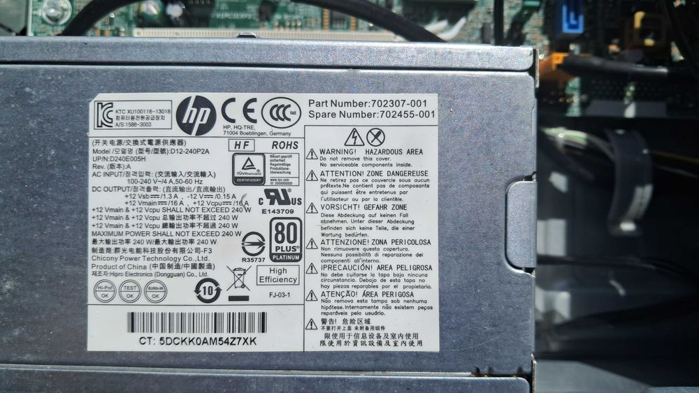 Desktop HP EliteDesk 16GB DDR3, I5 4570 funcionar perfeitamente.