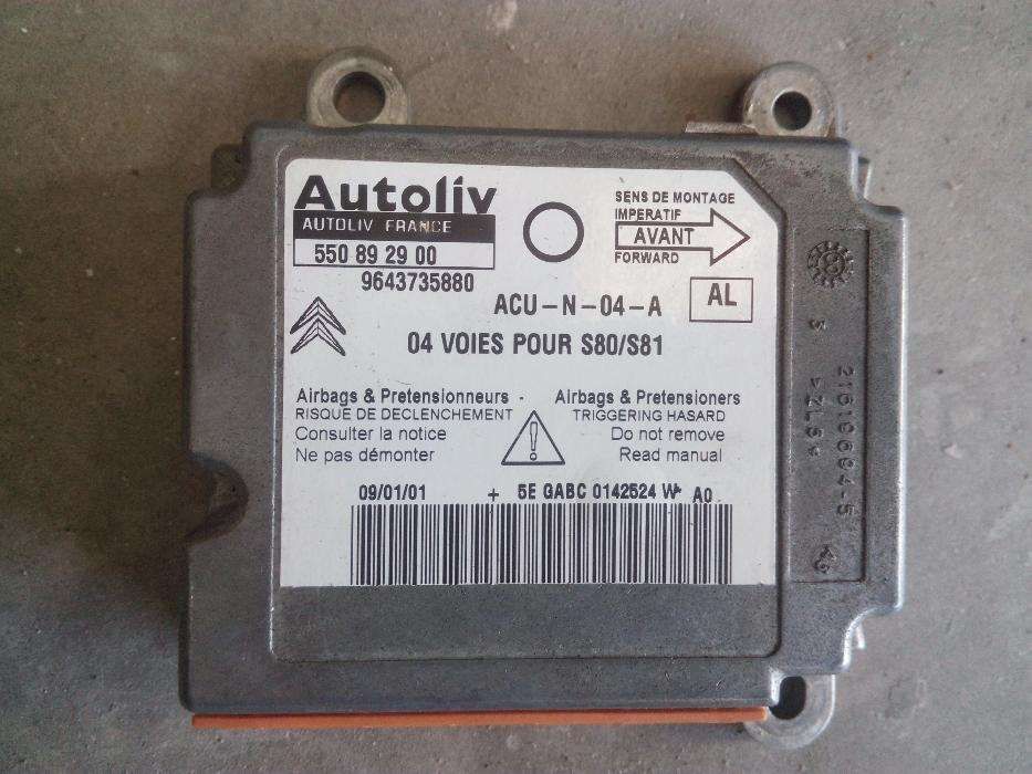 Centralinas de Airbag Mondeo, Vivaro, Trafic, Polo, Peugeot 206, Saxo