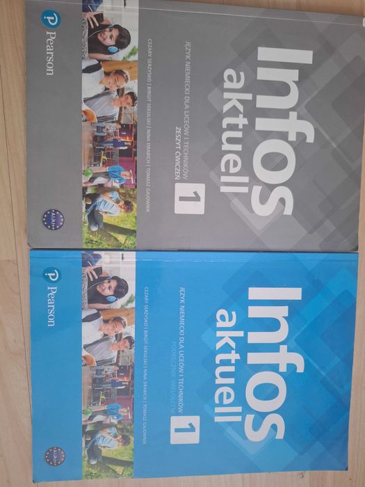 Podręcznik oraz ćwiczenia infos aktuell 1 Pearson