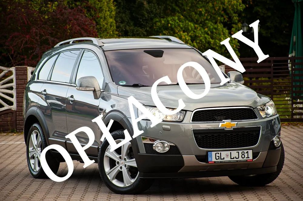 Chevrolet Captiva OPŁACONA*185KM*4x4*Nawi*Kamera*7osobowa*Skóra*Full
