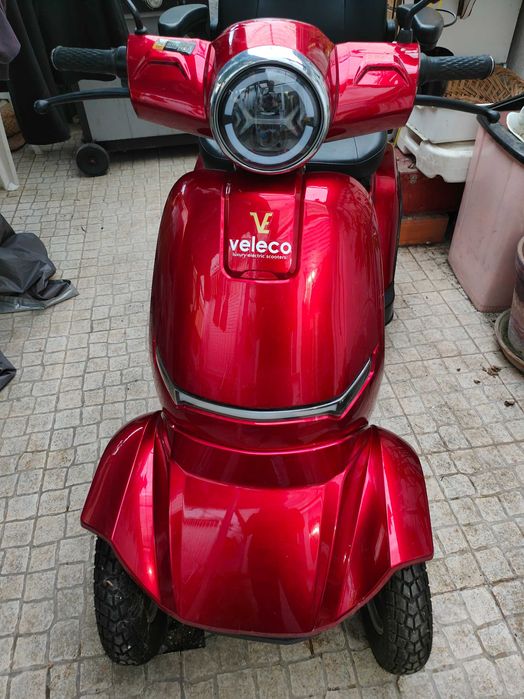 Scooter Eléctrica 4 Rodas Veleco – Mobilidade Reduzida – Como Nova