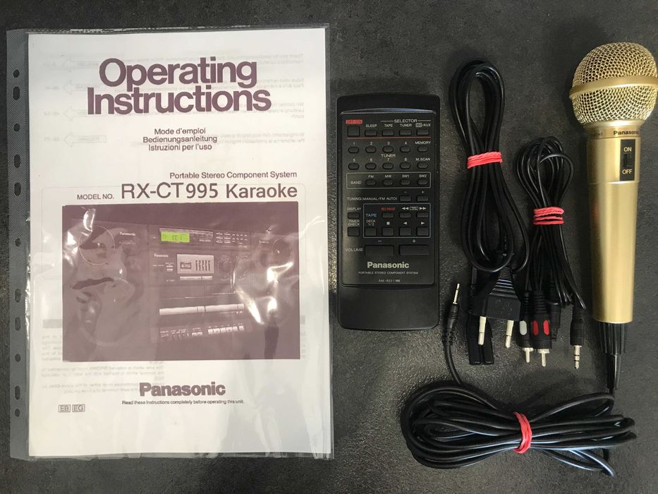 Panasonic RX-CT995 Karaoke AUX