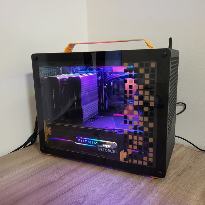 Mocny komputer gamingowy  gforce rtx 4080 suprim x intel i5 14600k 32gb ddr5 ssd kc3000