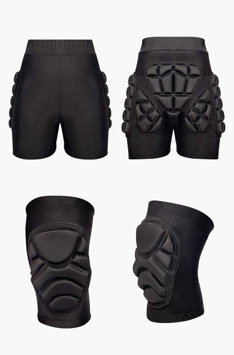 Защитные шорты наколенники налокотники для сноуборда лыж захист