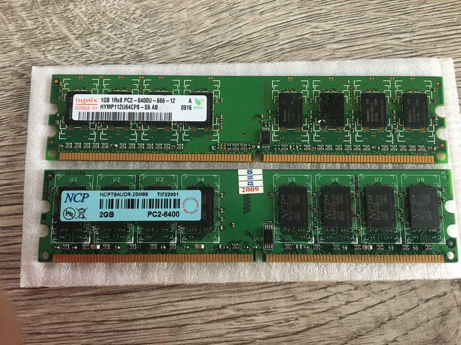 Оперативная память NCP DDR2-800 2048MB PC2-6400 (NCPT8AUDR-25M88)