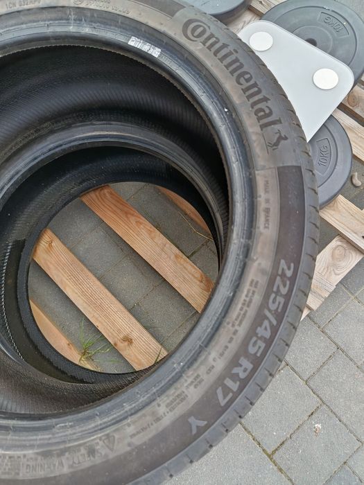 4 x Opony  225/45 R17 Continental