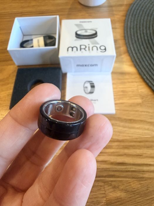 SmartRing Maxcom mRing 8/57 czarny nowy gwarancja