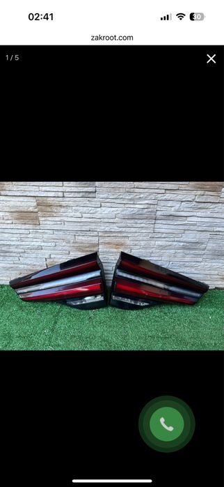 Фари фонарі стопи bmw x3 g01 рест сша европа us europe