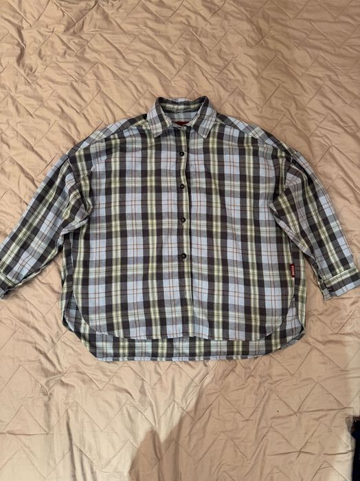 Трендова сорочка в клітинку