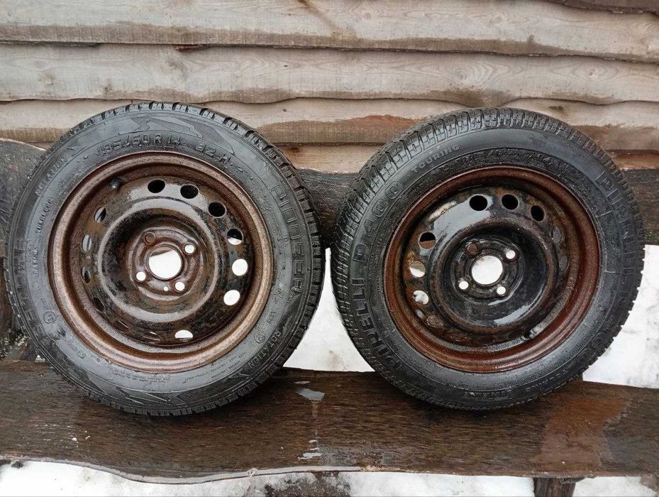 Колесо в зборі Запаска Ланос R14 4*100 DIA 56.6