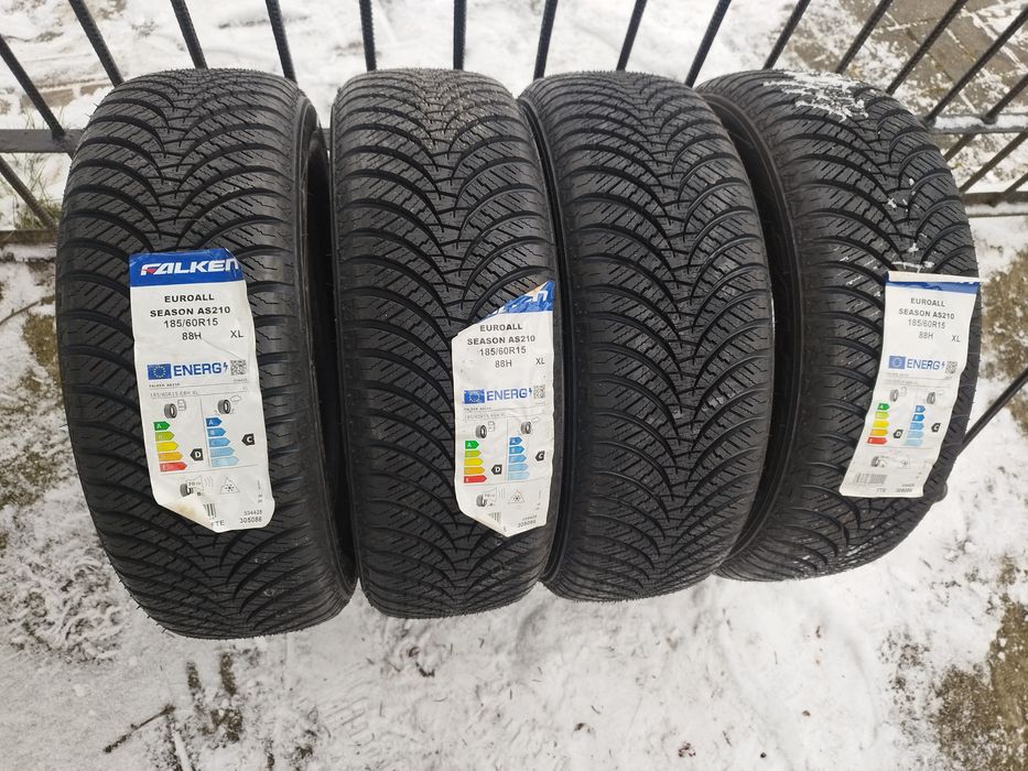 4 x NOWE całoroczne Falken 185/60/15 88H XL NOWE 2022rok